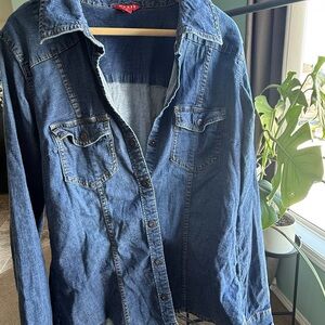 Guess Indigo Denim Shirt